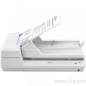 Сканер Fujitsu scanner SP-1425 (Flatbed, CIS, A4, 600 dpi, 25 ppm/50 ipm, ADF 50 sheets, Duplex, 1 y warr), фото 