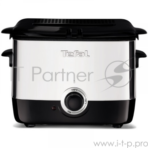 Фритюрница Tefal FF220015 1000Вт серебристый/черный, фото 