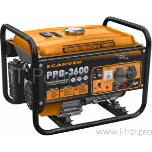 Генератор Carver PPG- 3600 2.8кВт, фото 