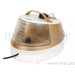Отпариватель напольный Kitfort КТ-913 2000Вт белый/золотистый, фото 