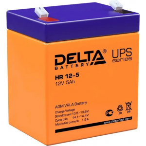 Батарея Delta HR 12-5 (12V, 5Ah), фото 