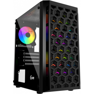 Корпус Powercase Mistral Micro T3B чёрный CMIMTB-L3, фото 