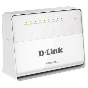 Wi-Fi маршрутизатор (роутер) D-Link DSL-224, фото 