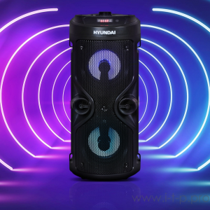Минисистема Hyundai H-MC150 черный 50Вт/FM/USB/BT/SD/MMC, фото 