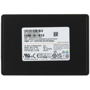 SSD Samsung PM897 OEM 2Tb MZ7L31T9HBNA-00A07, фото 