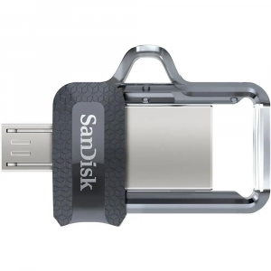 USB Flash накопитель 128Gb SanDisk Ultra Dual m3.0 (SDDD3-128G-G46), фото 