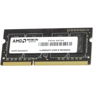 Оперативная память SO-DIMM AMD DDR3 4Gb 1333MHz R334G1339S1S-UO, фото 
