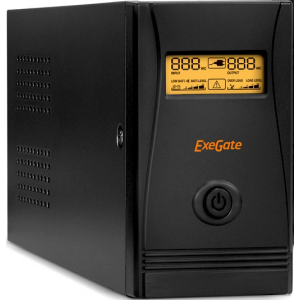 ИБП Exegate SpecialPro Smart LLB-600 LCD (EURO,RJ,USB), фото 