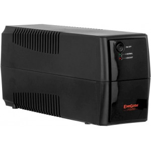 ИБП Exegate Power Back BNB-600 Black, фото 