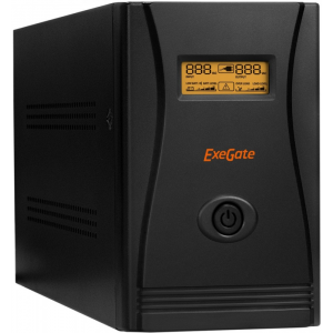 ИБП Exegate SpecialPro Smart LLB-1000 LCD (C13,RJ,USB), фото 