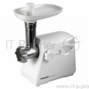 Мясорубка Panasonic MK-MG1000 1000Вт белый, фото 