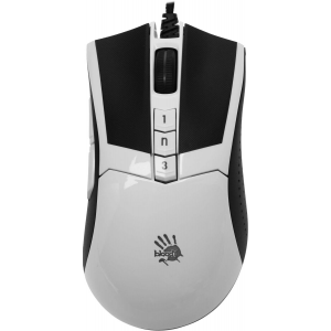 Мышь A4Tech Bloody W90 Max белый/черный оптическая (10000dpi) USB (10but), фото 
