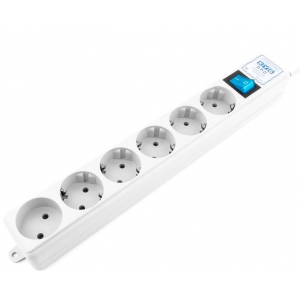 Сетевой фильтр Power Cube SPL(5+1)-16B-P-5M White, фото 