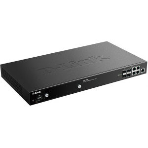 Коммутатор D-Link DWC-2000/A2A, WLAN Controller with 4 100/1000Base-T/combo-SFP ports, manage up to 64/256 Unified APs. 4x 10/100/1000 BASE-T GE/SFP Ports, 2x USB 2.0 Ports, Slot for hard disk drive module, 1x, фото 