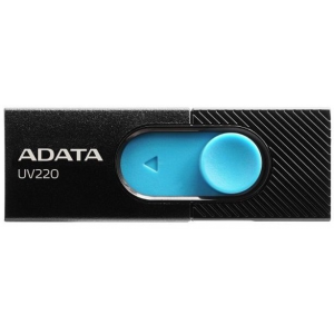 USB Flash накопитель 32Gb ADATA UV220 Black/Blue, фото 
