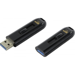 USB Flash накопитель 64Gb Silicon Power Blaze B21 Black (SP064GBUF3B21V1K), фото 