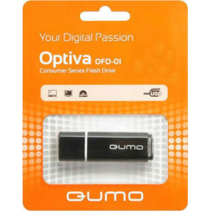 USB Flash накопитель   32Gb QUMO Optiva 01 Black, фото 