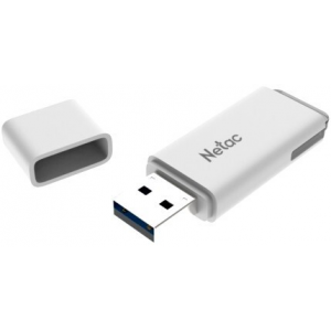 USB Flash накопитель 128Gb Netac U185 White, фото 