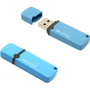USB Flash накопитель 8Gb QUMO Optiva 02 Blue, фото 