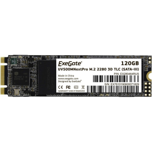 SSD ExeGate NextPro M.2 120Gb EX280464RUS, фото 