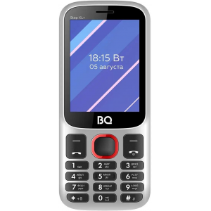 Телефон BQ 2820 Step XL+, бело-красный, фото 