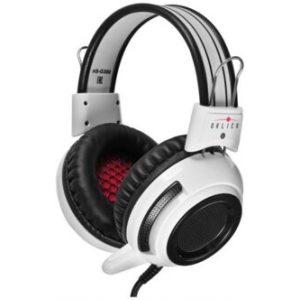 Компьютерная гарнитура OKLICK HS-G300 ARMAGEDDON, черный/белый, фото 