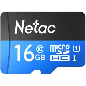 Карта памяти 16Gb MicroSD Netac P500 (NT02P500STN-016G-S), фото 