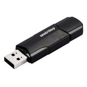 USB Flash накопитель 4Gb SmartBuy Clue Black (SB4GBCLU-K), фото 