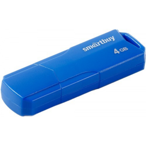 USB Flash накопитель 4Gb SmartBuy Clue Blue (SB4GBCLU-BU), фото 