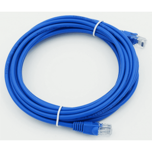 Патч-корд cat5E molded 5м синий RJ-45 (m)-RJ-45 (m), фото 