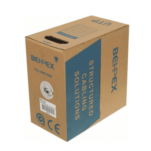 Витая пара UTP 2 пары cat5E solid 0.40мм CCA 305м, фото 