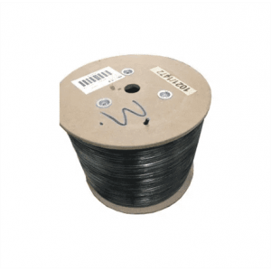 Витая пара FTP 4 пары cat5E solid 0.50мм CCA 305м черный outdoor, фото 