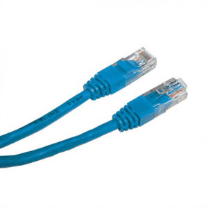 Патч-корд cat5E molded 0.5м синий, фото 