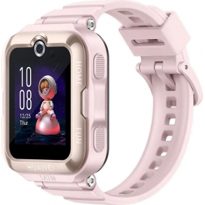 Детские часы HUAWEI Watch Kids 4 Pro 1.41" розовый, фото 