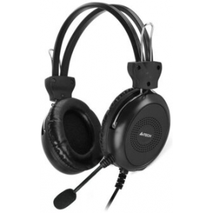 Компьютерная гарнитура A4Tech HU-30, черный, фото 