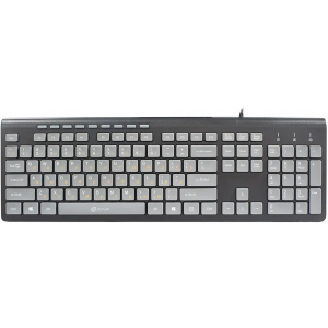 Клавиатура проводная Oklick 480M Slim Multimedia 1067199, фото 