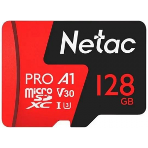 Карта памяти 128Gb MicroSD Netac P500 Extreme Pro (NT02P500PRO-128G-S), фото 