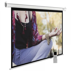 Экран Cactus 210x280см MotoExpert CS-PSME-280x210-WT 4:3 настенно-потолочный рулонный белый (моторизованный привод), фото 