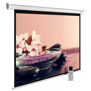Экран Cactus 270x360см MotoExpert CS-PSME-360x270-WT 4:3 настенно-потолочный рулонный белый (моторизованный привод), фото 
