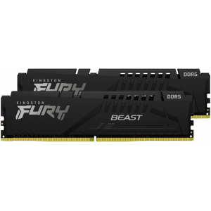 Оперативная память DIMM Kingston Fury Beast DDR5 32Gb KF552C40BBK2-32 (2x16Gb), фото 