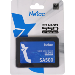 SSD Netac SA500 128Gb NT01SA500-128-S3X, фото 