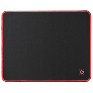 Игровой коврик Defender  Black M 360x270x3 мм, ткань+резина Defender Игровой коврик Black M 360x270x3 мм, ткань+резина, фото 