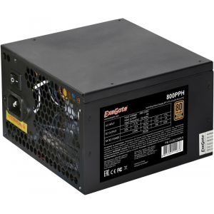 Блок питания ExeGate 800PPH 800W EX282156RUS, фото 