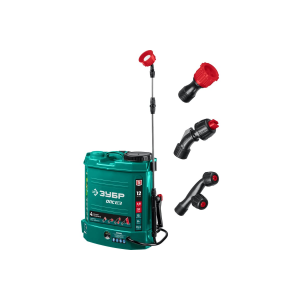 Опрыскиватель ЗУБР 12 л бак, аккумуляторный, 12В, 8Ач, фото 