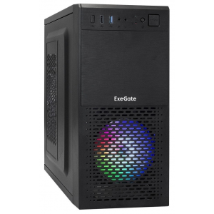 Корпус ExeGate mEVO-7807 600W чёрный EX292985RUS, фото 