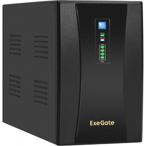 Источник бесперебойного питания ExeGate EX292607RUS SpecialPro UNB-2000.LED.AVR.1SH.2C13.RJ.USB , фото 