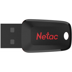 Флеш Диск Netac 8Gb U197 NT03U197N-008G-20BK USB2.0 черный/красный, фото 