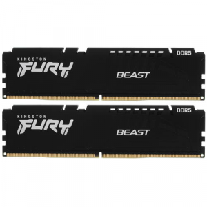 Оперативная память DIMM Kingston Fury Beast Black AMD DDR5 32Gb KF552C36BBEK2-32 (2x16Gb), фото 