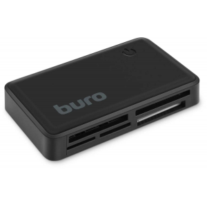 Кардридер Buro BU-CR-151 черный USB 2.0, фото 