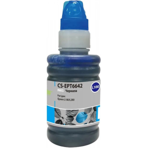 Чернила Cactus CS-EPT6642 Cyan, 100мл, фото 